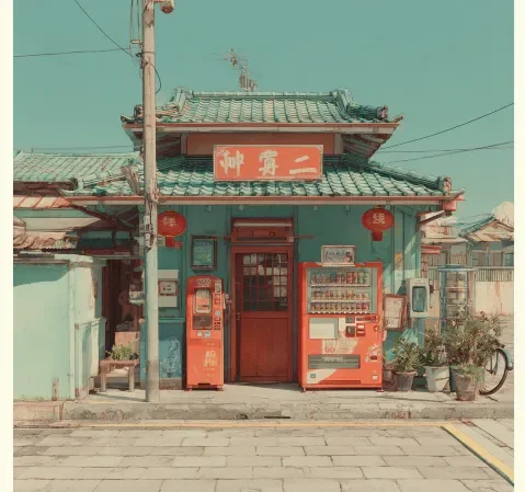 科幻题材频道缩略画面，冷色未来感场景与技术设定氛围